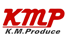 K M Produce studio logo